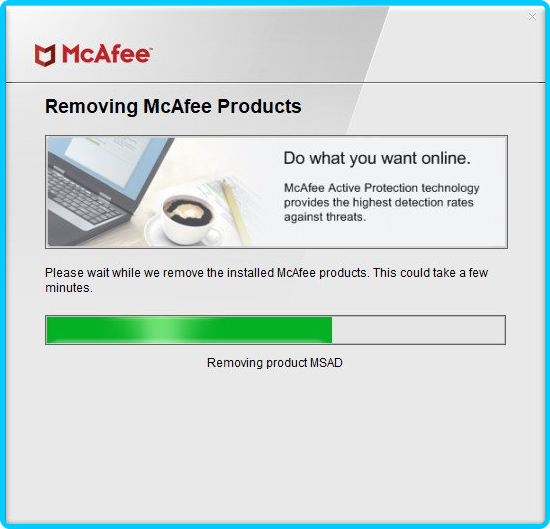 McAfee Consumer Product Removal Tool 10.4.133 952d40155643f46a3235cc7400b5ac17