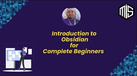 Introduction to Obsidian for Complete Beginners