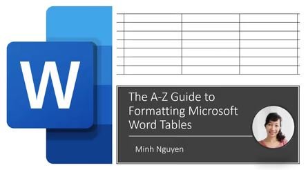The A-Z Guide to Formatting Word Tables