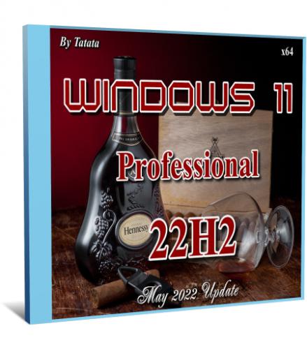 Windows 11 Professional 22621.1 by Tatata (x64) (2022) {Rus}