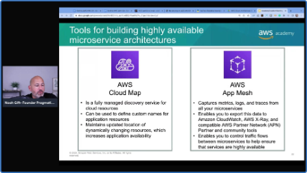 PRAGMATIC AI 52 WEEKS OF AWS EPISODE 21 SOLUTIONS ARCHITECT BUILDING MICROSERVICES