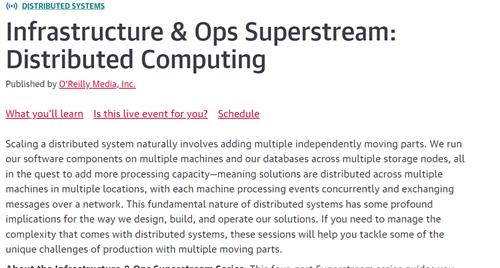Infrastructure & Ops Superstream Distributed Computing