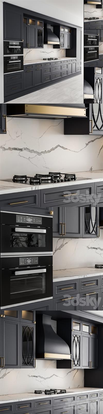 Kitchen NeoClassic – Dark Gray Set 22