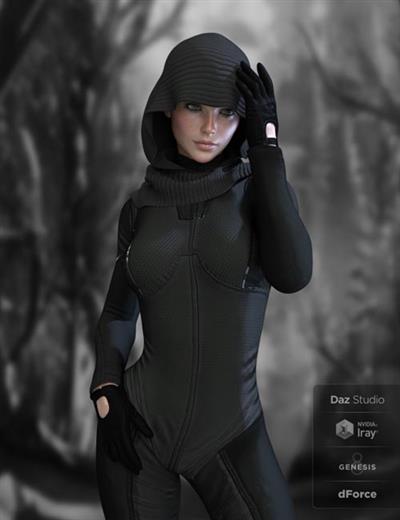 X FASHION TACTICAL OUTFIT FOR GENESIS 8 FEMALE(S)