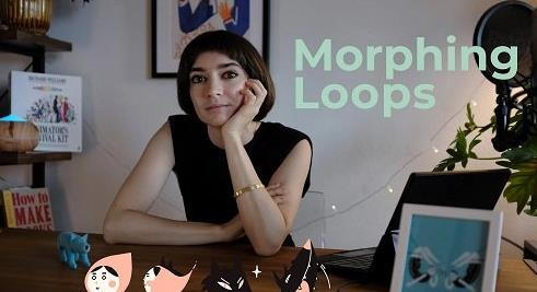 Morphing Loops! A dynamic animation to transform one object into another
