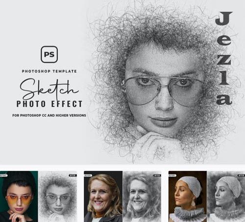 Sketch Effect Photoshop - A6ZQCW3