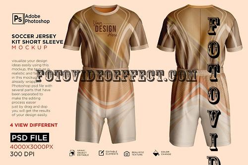 Soccer Jersey kit Mockup - 7257207
