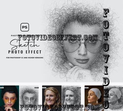 Sketch Effect Photoshop - A6ZQCW3