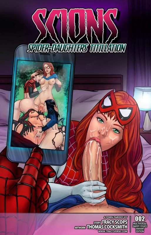Tracy Scops - Scions 2 - Spider-daughter titillation - Complete