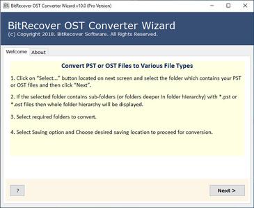 BitRecover OST Converter Wizard 13.2.0.0