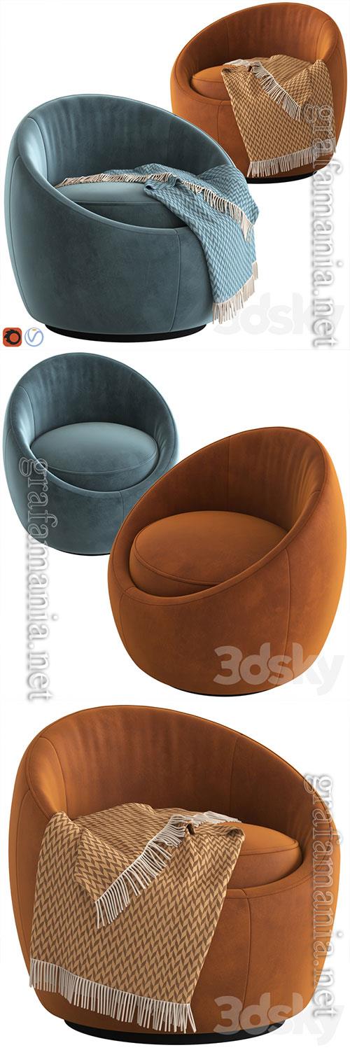 Globewest Kennedy Globe Chair 3D Model