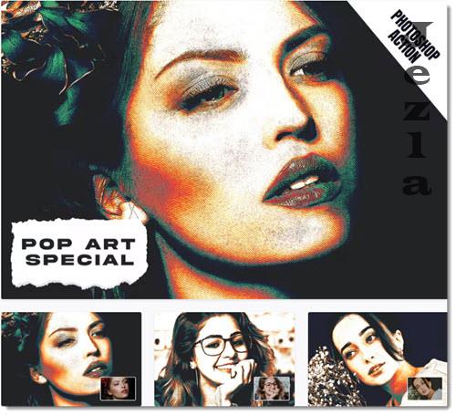 Pop Art Special Photoshop Action
