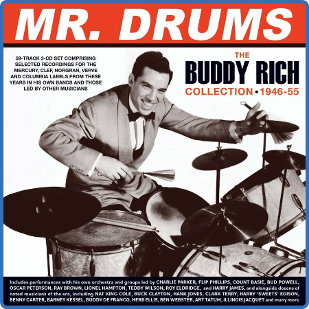 Buddy Rich - Mr  Drums  The Buddy Rich Collection 1946-55 (2022)