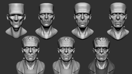 Sculpting Frankenstein's Monster Sculpting Frankenstein's Monster