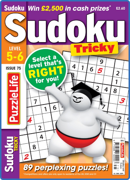 PuzzleLife Sudoku Tricky – May 2020