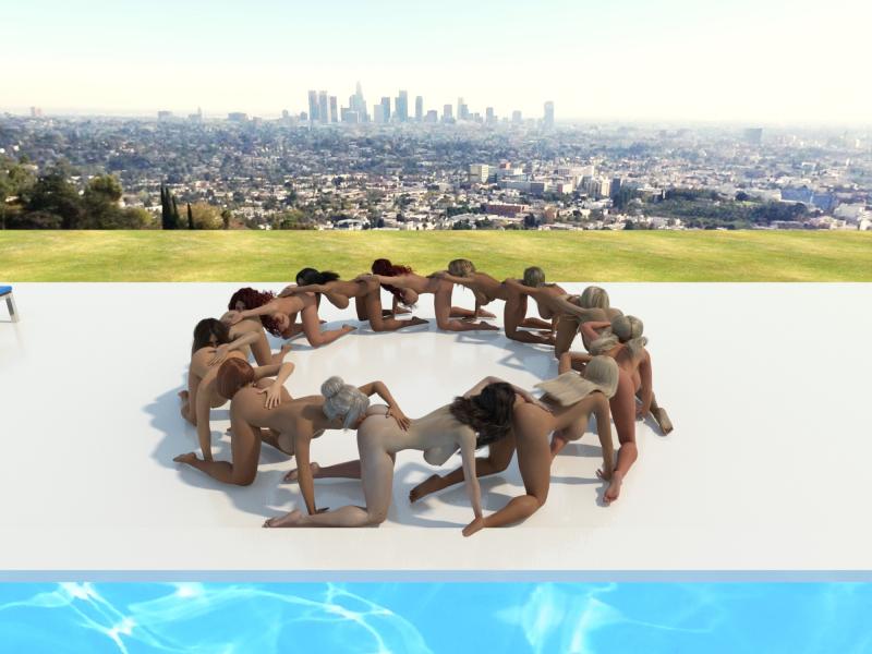 FredDrapson - Bikini Babes of LA 3D Porn Comic