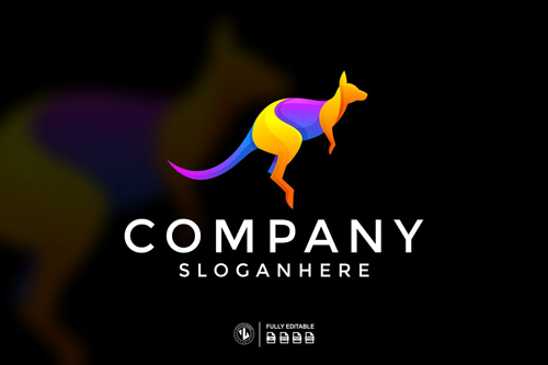 Kangaroo Logo Templates