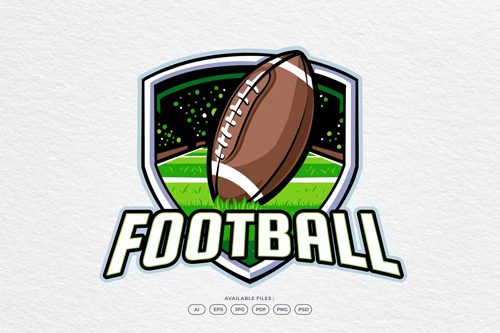 American Football Sport Logo
