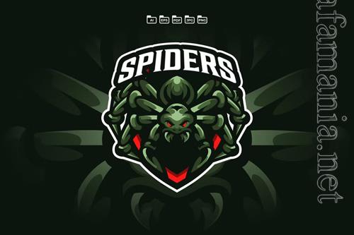 Spider Logo Template