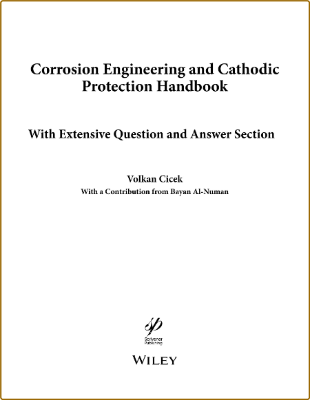  Corrosion Engineering and Cathodic Protection Handbook - With Extensive Question ... 3d435f19829c7bf281619b167f68965a