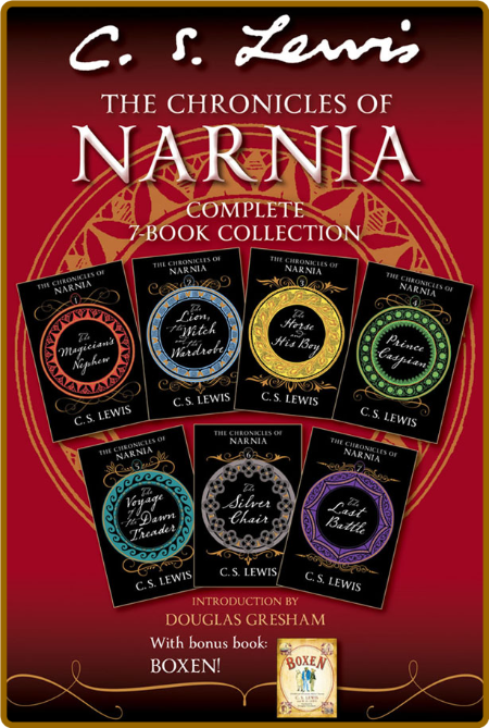 The Chronicles of Narnia Complete 7-Book Collection with Bonus Book by C  S  Lewis   842d9b9fa7ab9623f153f055a352bfa8