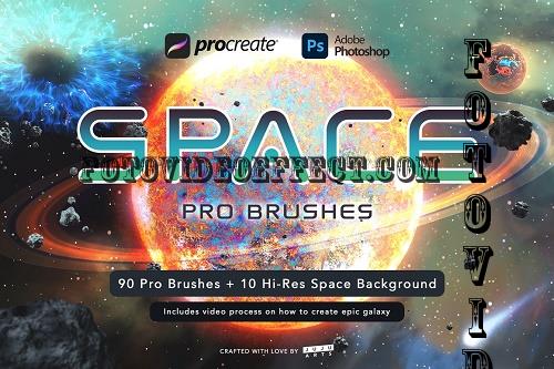 Space Pro Galaxy Brushes - 7184464