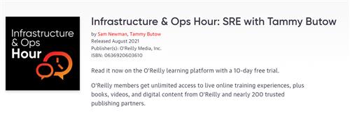 Infrastructure & Ops Hour SRE with Tammy Butow