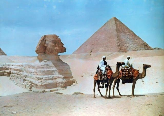 Египет столетие назад: первые цветные снимки 1920-х годов (16 фото)
