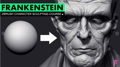 FlippedNormals – Sculpting Frankenstein's Monster