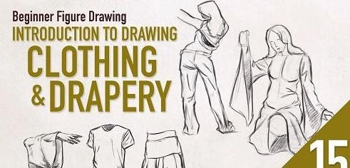 Beginner Figure Drawing – Introduction to Drawing Clothing and Drapery