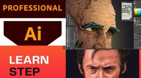 ADOBE Digital Illustration All : Training Step by Step Graphics designs