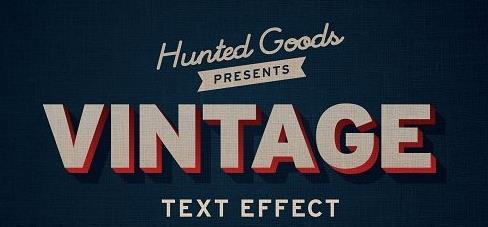 Create a Vintage Text Effect using Adobe Illustrator