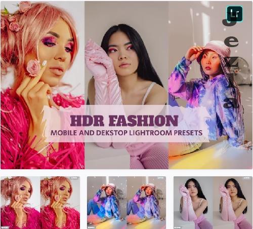 HDR Fashion Lightroom Presets Dekstop and Mobile