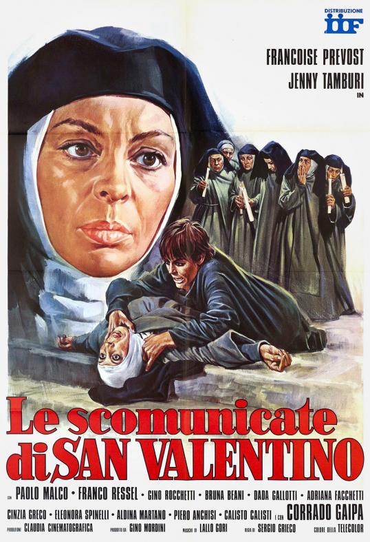 Le scomunicate di San Valentino /     (Sergio Grieco, Claudia Cinematografica) [1974 ., Drama, Horror, ALL SEX, DVDRip] [rus]