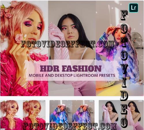 HDR Fashion Lightroom Presets Dekstop and Mobile