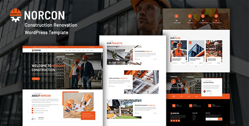 TForest Norcon v5,8 - Construction Renovation WordPress Theme 37931761
