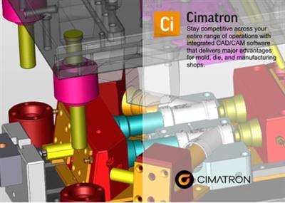 Cimatron 15 SP4 HF2 with Tutorials & Catalogs