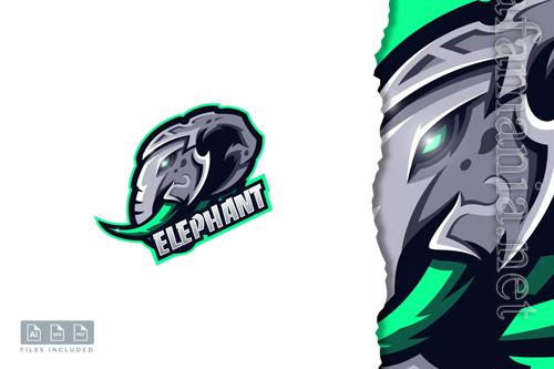 Elephant - Mascot & E-sport Logo