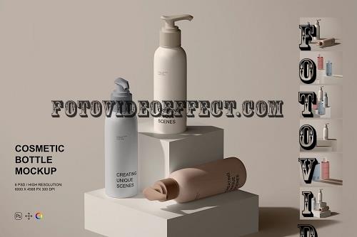 Cosmetic Bottle Mockup Set - 7272543