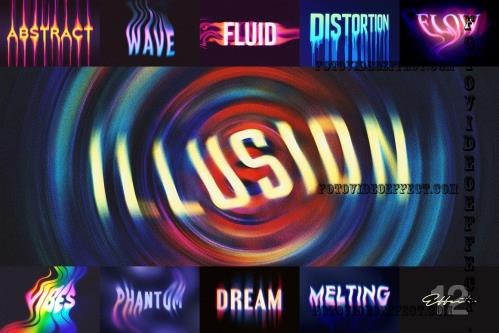 Melting Illusion Text Effects - 7243295