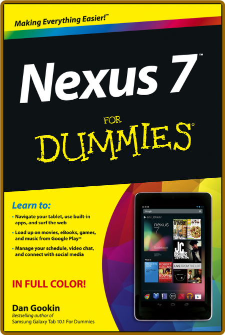 Nexus 7 For Dummies 2bc9d10f44c9f9f87d014bcc139b9421