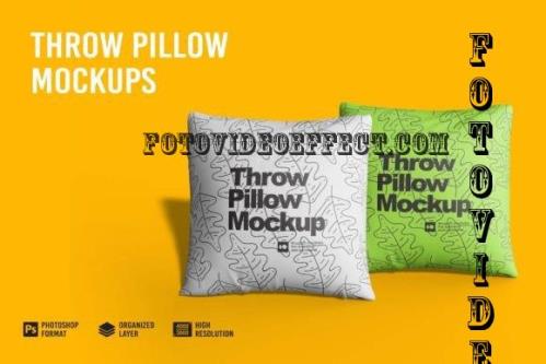 Throw Pillow Mockup - 7211471
