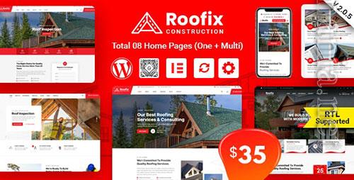 ThemeForest - Roofix v2.0.5 WordPress Theme 27855848