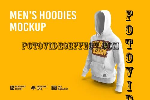 Men's Hoodies Mockup - 7150585