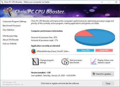 Chris-PC CPU Booster 2.06.10