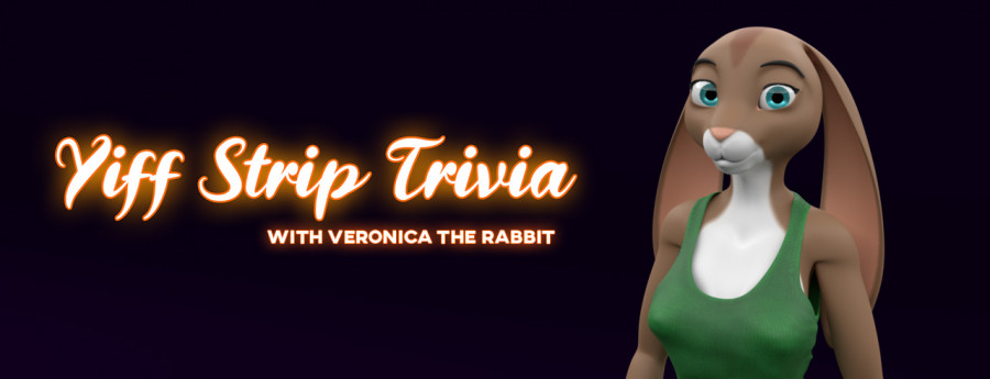 Furry Outpost - Yiff Strip Trivia - With Veronica The Rabbit! V.1.1