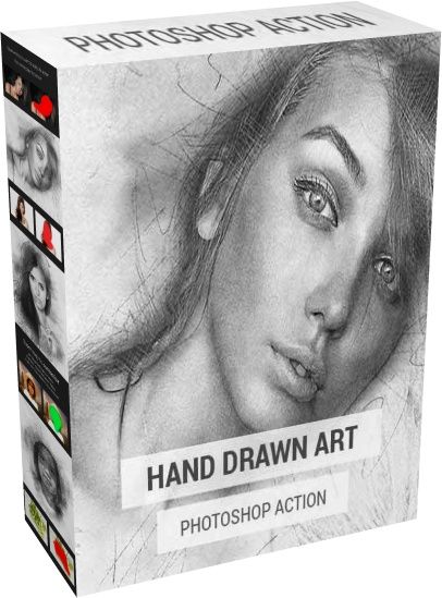 GraphicRiver - Hand Drawn Art Photoshop Action