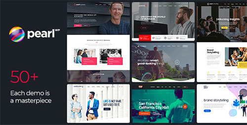 ThemeForest - Pearl WP 3.3.3 – Micro-niche Business WordPress Themes Bundle NULLED 20432158