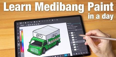 Learn Medibang Paint in a Day: Basic Digital Illustration for Beginners