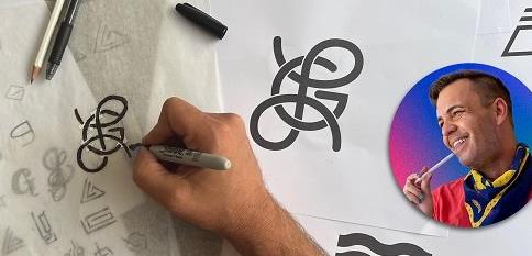 Design a Modern Monogram in Adobe Illustrator – Logo Design for Beginners